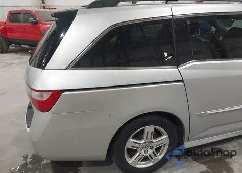 2012 Honda Odyssey Touring/Touring Elite from USA, damaged, VIN 5FNRL5H97CB026759